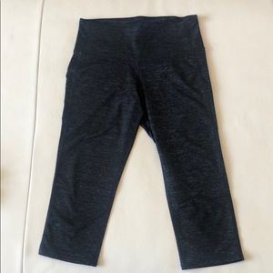 Athleta- crop pants - like new! XXS - dark gray